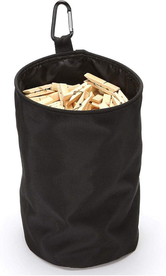 Clothespin Bag Hanging Clothesline Peg Organizer Storage Bags, Dust-proof by VEAMOR