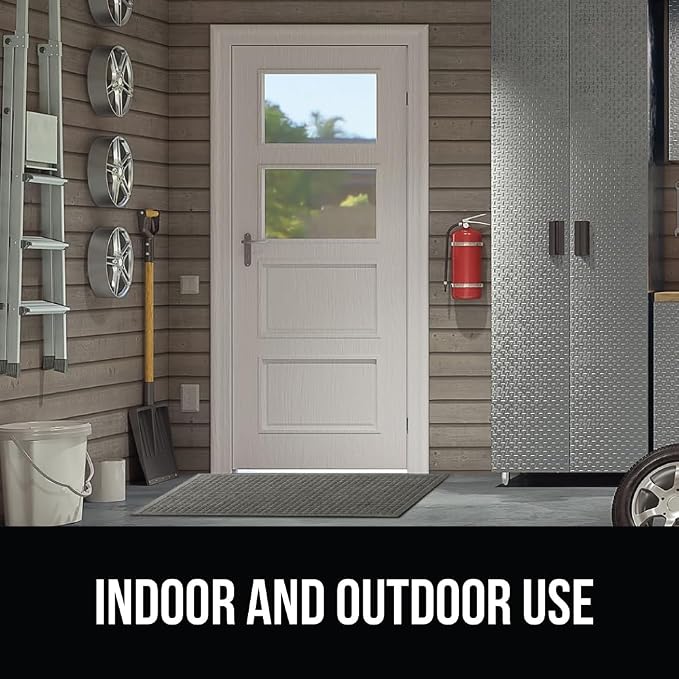 GORILLA GRIP Front Door Mat, Indoor Outdoor Ultra Absorbent HydroAbsorb Doormat - Image 9