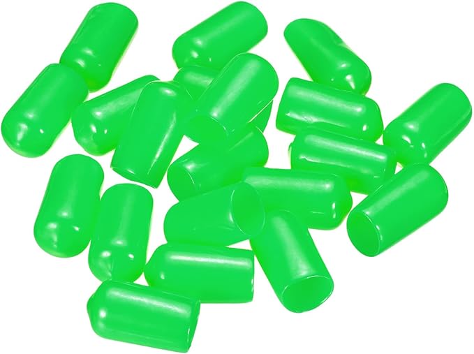 uxcell 20pcs Rubber End Caps 10mm ID Vinyl PVC Round Tube Bolt Cap Cover Screw - Image 4