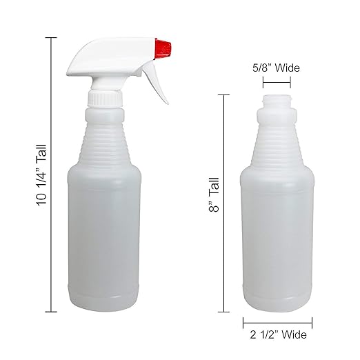 Pinnacle Mercantile Plastic Spray Bottles Leak Proof Technology Empty 16 oz - Image 7