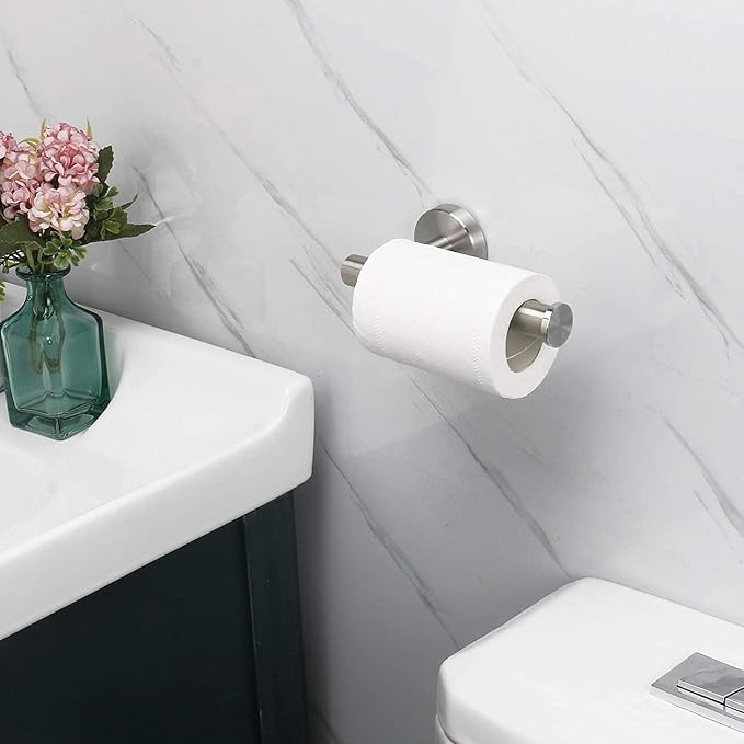 NearMoon Bathroom Toilet Paper Holder, Premium SUS304 Stainless Steel Rustproof - Image 2