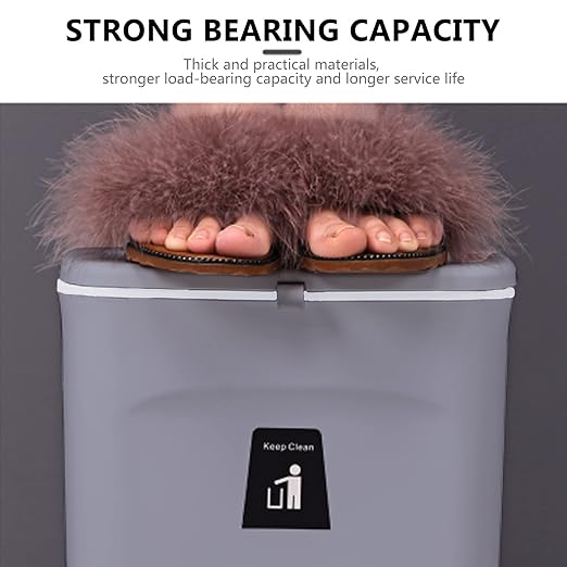 TOPROAD Kitchen Hanging Trash Can, 2.4 Gallon Wall Mounted Counter Waste - Image 5
