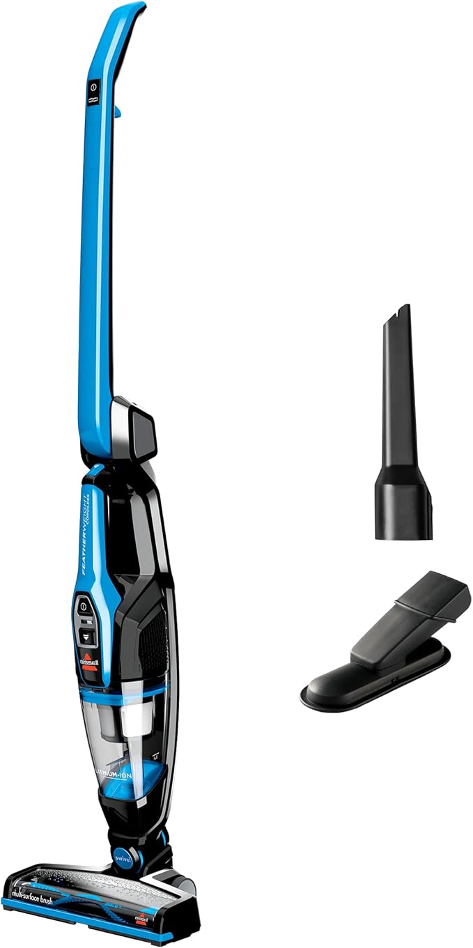 Bissell, 3061 Featherweight Cordless Stick Vacuum, Self-Standing, Electric Blue - Image 2