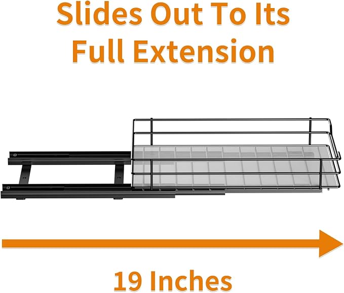RCHYFEED Pull Out Spice Rack Organizer - Image 8