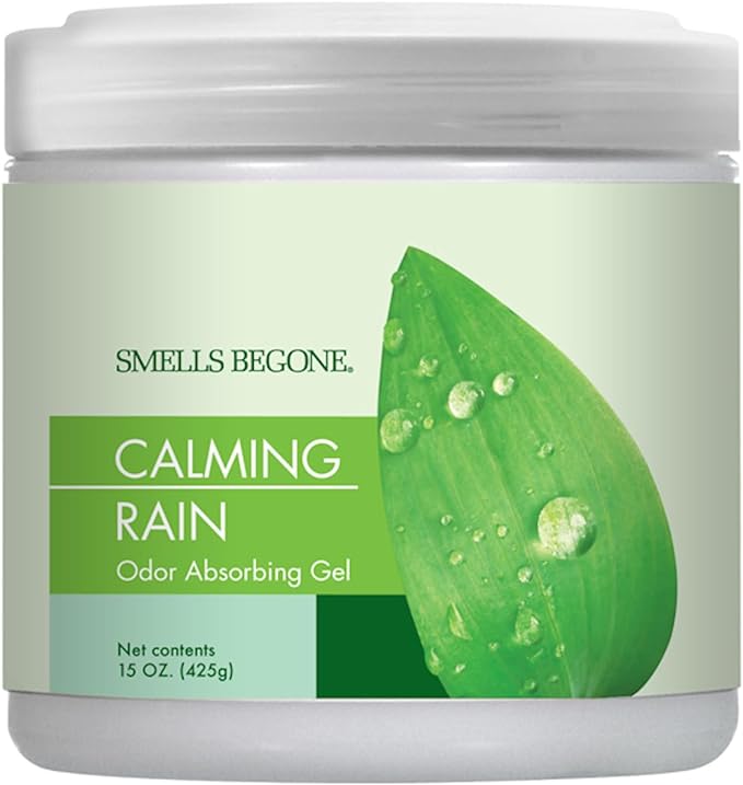 SMELLS BEGONE Air Freshener Odor Absorber Gel by SMELLSBEGONE