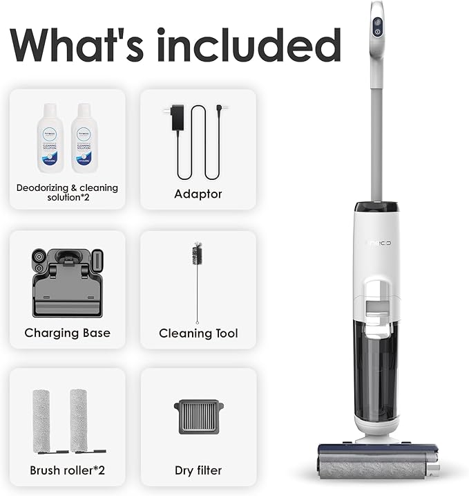 Tineco iFLOOR 5 Breeze Complete Wet Dry Vacuum Cordless Floor Washer, One-Step - Image 9