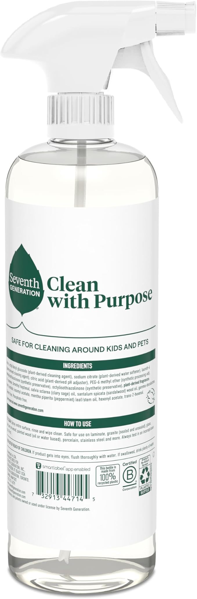 Seventh Generation All Purpose Cleaner, Degreasing Formula, Fresh Morning - Image 2