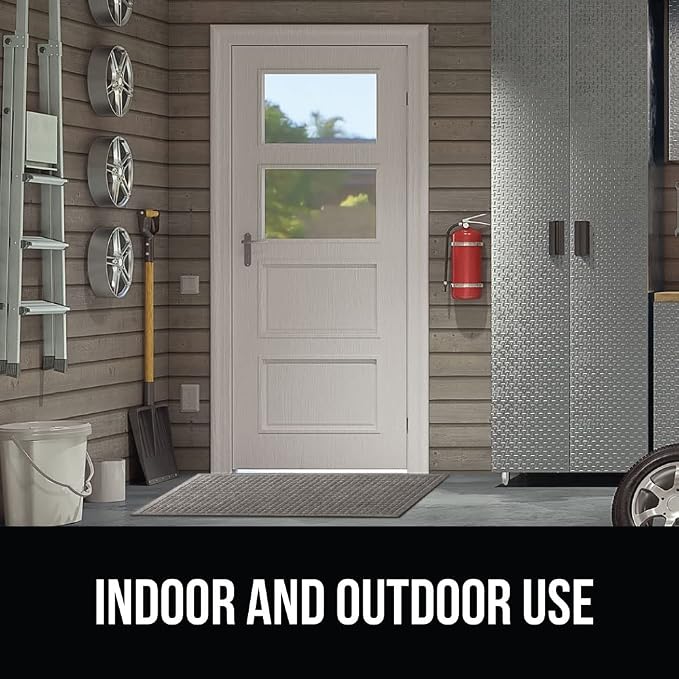 GORILLA GRIP Front Door Mat, Indoor Outdoor Ultra Absorbent HydroAbsorb Doormat - Image 9