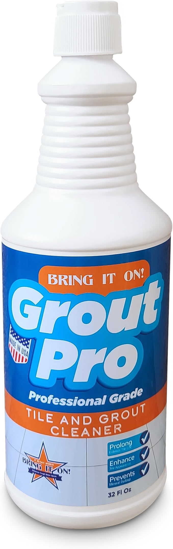 Bring It On Grout Pro Tile and Grout Cleaner – 32fl oz Grout Cleaner by BringItOnCleaner
