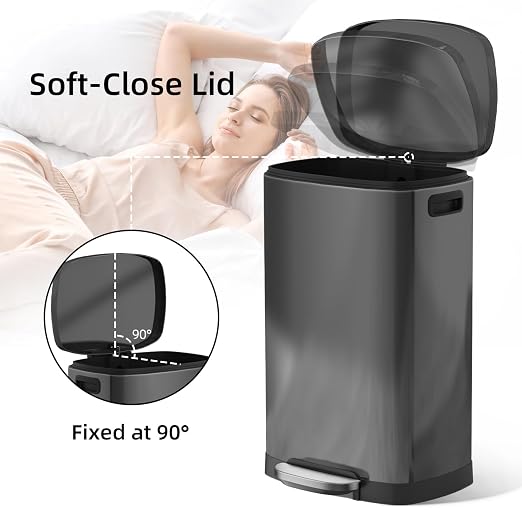KUK 13 Gallon Kitchen Trash Can - Image 3