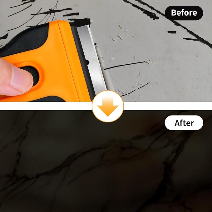 Razor Blade Scraper Tool with 15 Extra SK5 Blades - Image 3