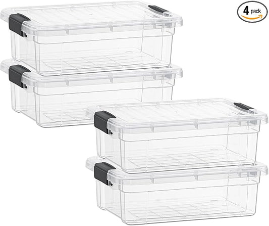 Superio Clear Storage Boxes by Superio