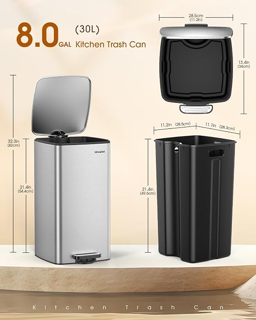 Lovewind Kitchen Trash Can - Image 7