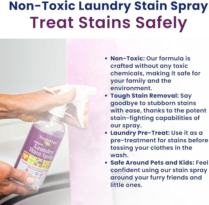 Truly Free Laundry Stain Remover Spray - Image 4