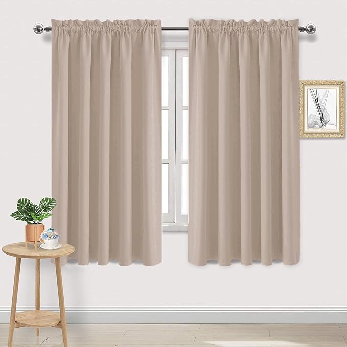 DWCN Blackout Curtains for Living Room Thermal Insulated, Energy Saving & Noise by DWCN