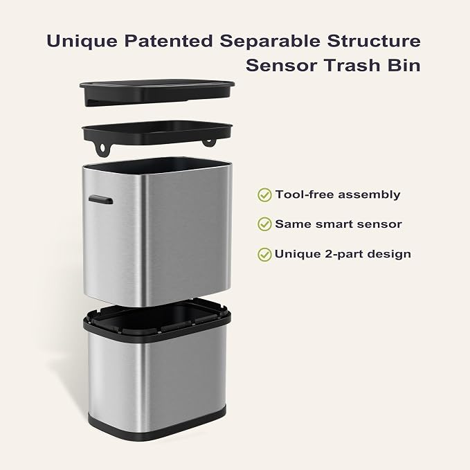 16 Gallon Kitchen Trash Can - Image 7