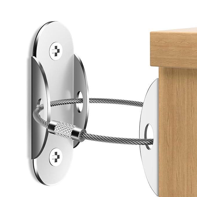 Anti Tip Furniture Anchors Furniture Anchors by RORMGO