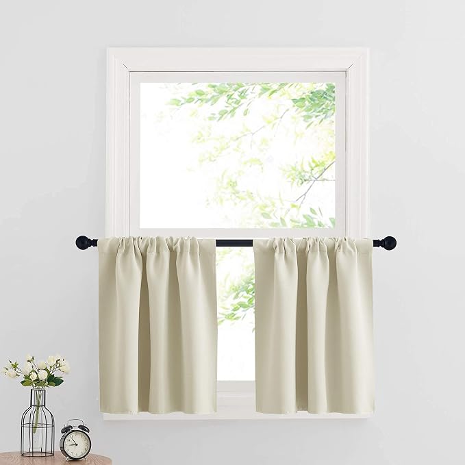 RYB HOME Bathroom Window Curtains by RYBHOME