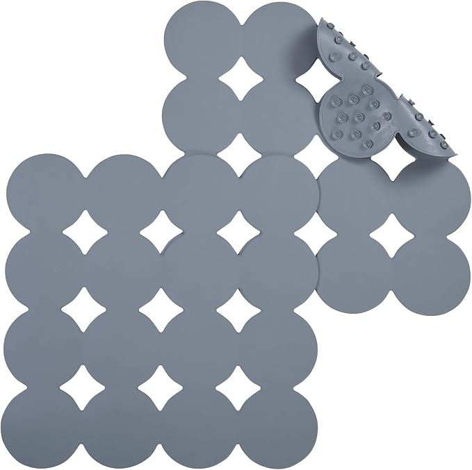 Square Shower Mat Nonslip by Webos