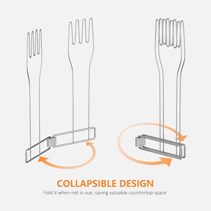 Kitchen Glove Holder, Stainless Steel Glove Rack, Kitchen Vertical Glove - Image 5