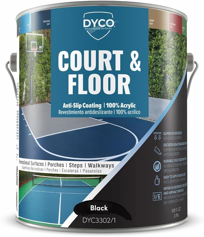 DYCO Court & Floor Anti-Slip Coating by Unknown