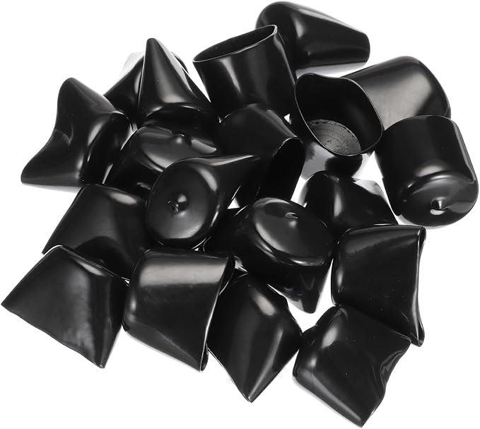 uxcell 20pcs Rubber End Caps 32mm ID Vinyl PVC Round Tube Bolt Cap Cover Screw - Image 4