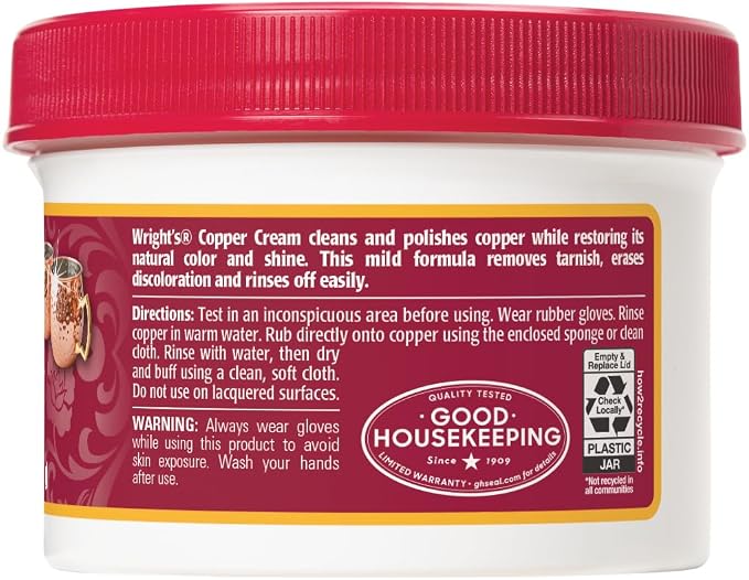 Wright's Copper and Brass Cream Cleaner - Image 2