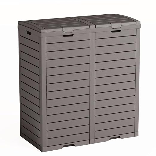 62 Gallon Outdoor Trash Can by GYMHILL