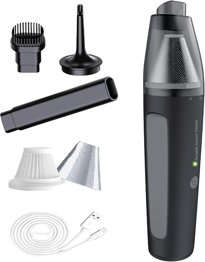 PATO Handheld Vacuum, 13000PA Portable Cordless Car Vacuum Cleaner, Suction and by Unknown