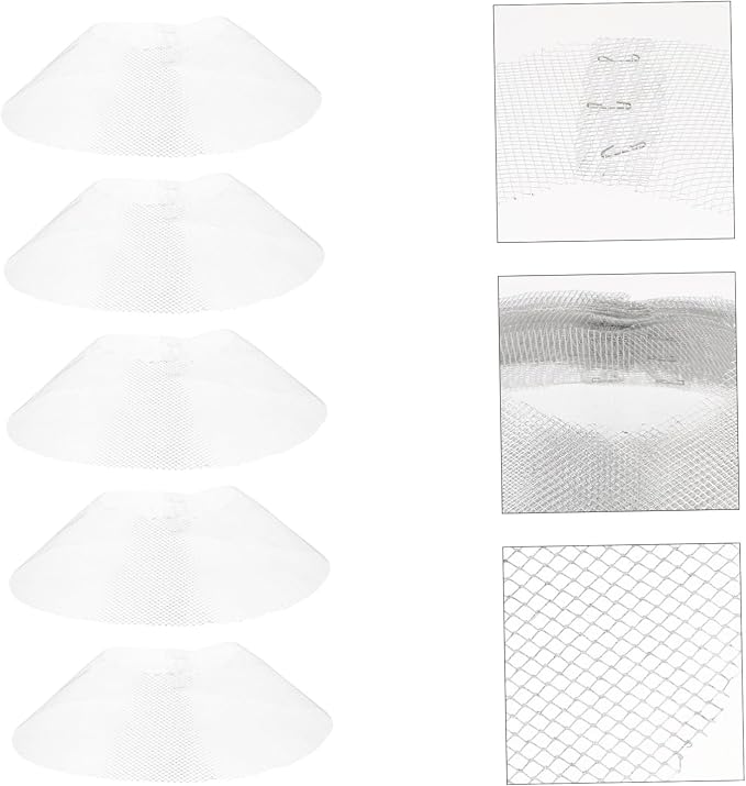 TEHAUX 10PCS Durable Range Hood Filters Bowl Shape Cooker Hood Accessories - Image 7