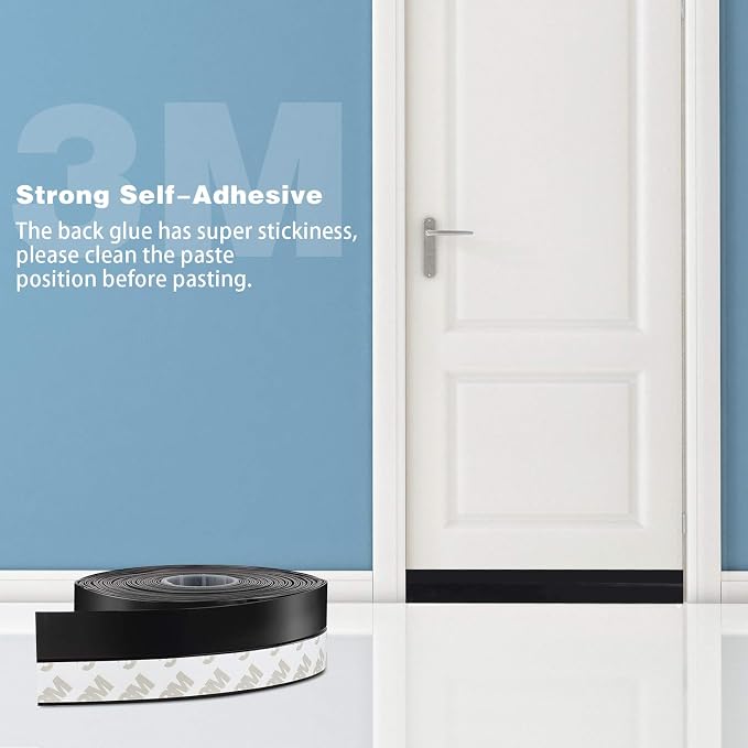 26 Feet Silicone Seal Strip, Weather Stripping Seal Tape - Image 5