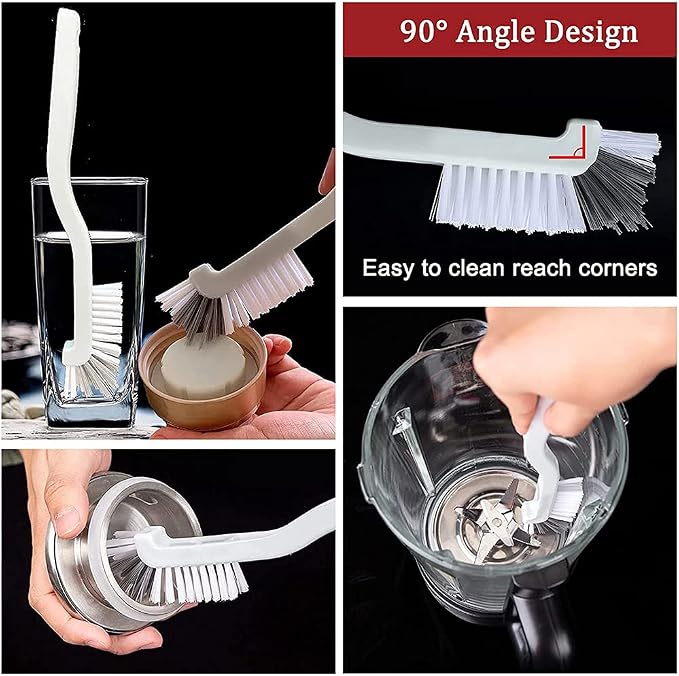 ELANE 10 Pcs Dish Scrub Brush Small Scrub Brushes - Image 4