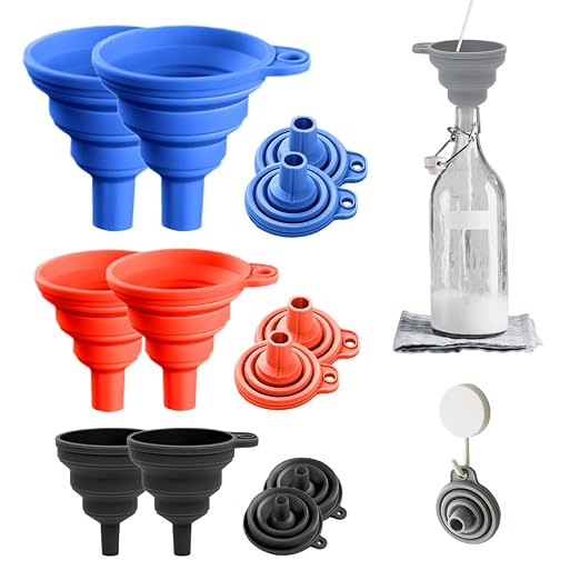 6 PC Kitchen Funnel Set, 2025 New Funnels by BOLDEPhouse