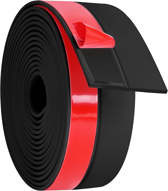 ToLanbbt Weather Stripping Silicone Door Seal Strip 2 in x 10 ft Door Draft by ToLanbbt