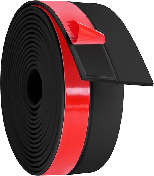 ToLanbbt Weather Stripping Silicone Door Seal Strip 2 in x 10 ft Door Draft by ToLanbbt