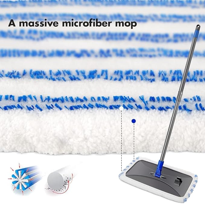 Masthome Extra Large Microfiber Mop - Image 3