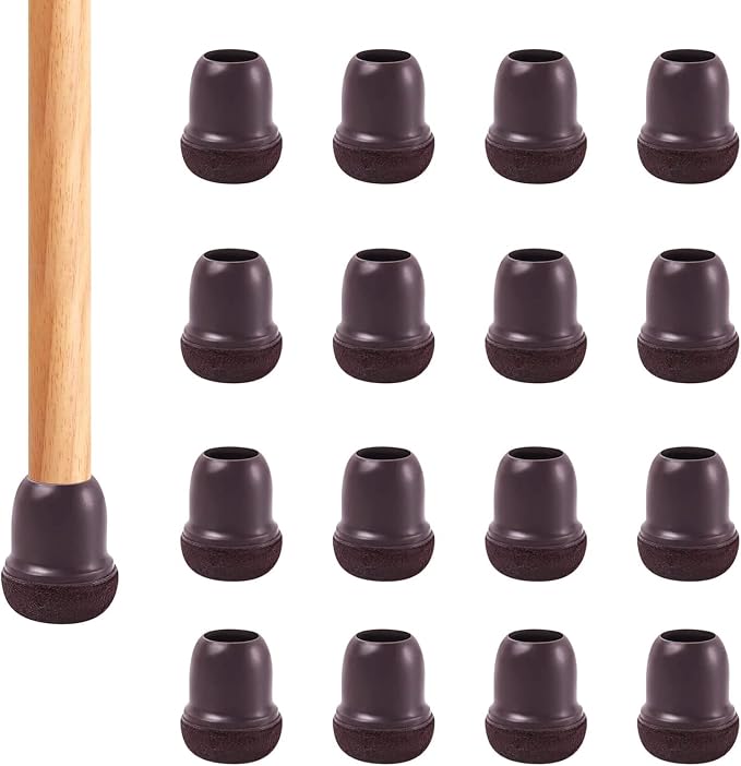 24 PCS Extra Small Silicone Chair Leg Floor Protectors by VisittheEzprotekt