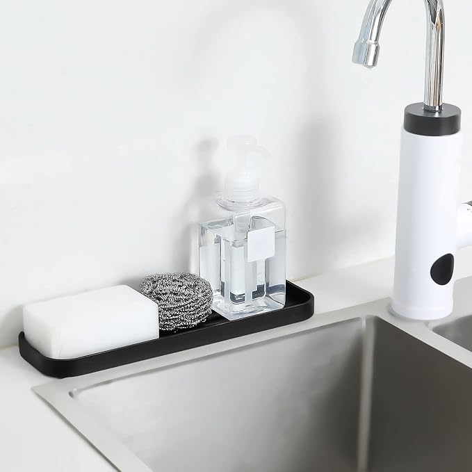 Silicone Kitchen Sink Organizer Tray - Image 8