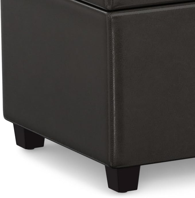 SIMPLIHOME Avalon 54 inch Wide Contemporary Rectangle Extra Large Storage - Image 10