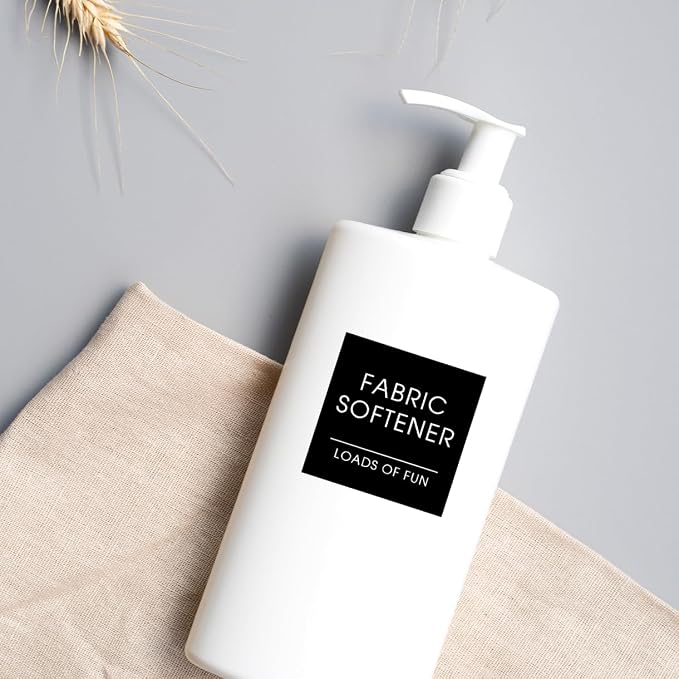 Modern Minimalist Laundry and Cleaning Sticker Labels - Image 6