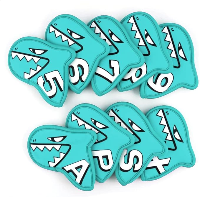 Palette Golf Iron Covers / 9pcs Set/Golf Head Covers/Golf Club Covers - Image 4
