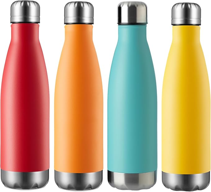 MEWAY 17oz Sport Water Bottle Vacuum Insulated Stainless Steel Leak-Proof by MEWAY