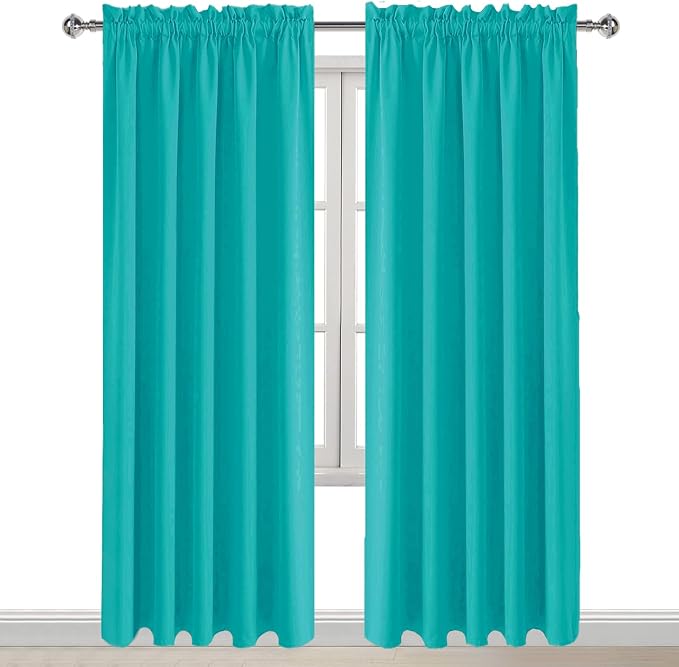 DWCN Blackout Curtains for Living Room Thermal Insulated, Energy Saving & Noise - Image 9
