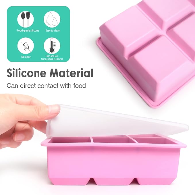 Silicone Ice Cube Trays 3 Pack - Image 7