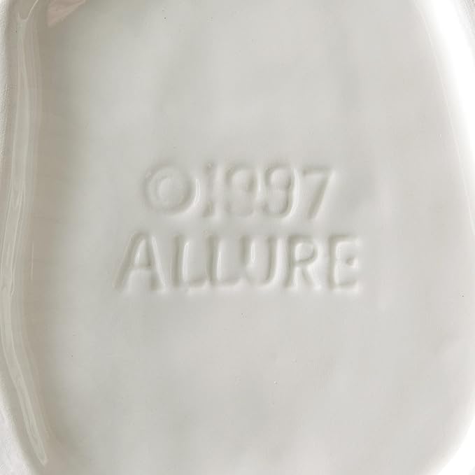 Allure Home Creation Dalmatian Dog White & Black 2-Piece Ceramic Toilet Brush - Image 8