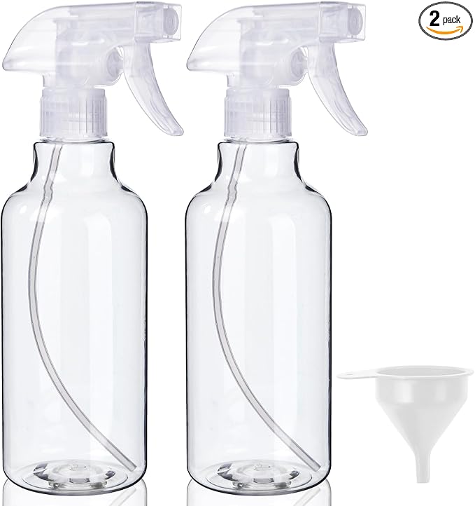 Plastic Spray Bottles Heavy Duty Spraying, Mist & Stream, Empty Water Sprayer by Airbee