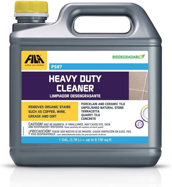 FILA Surface Care Solutions PS87 Heavy Duty Cleaner and Degreaser, 1 GAL by FILASurfaceCareSolutions