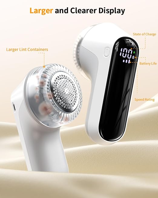 Fabric Shaver, Rechargeable Lint Shaver - Image 4