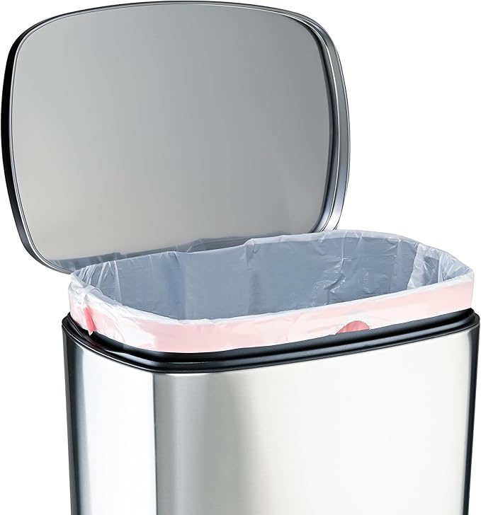 Amazon Basics 13 Gallon Flextra Strength Tall Kitchen Drawstring Trash Bags - Image 5