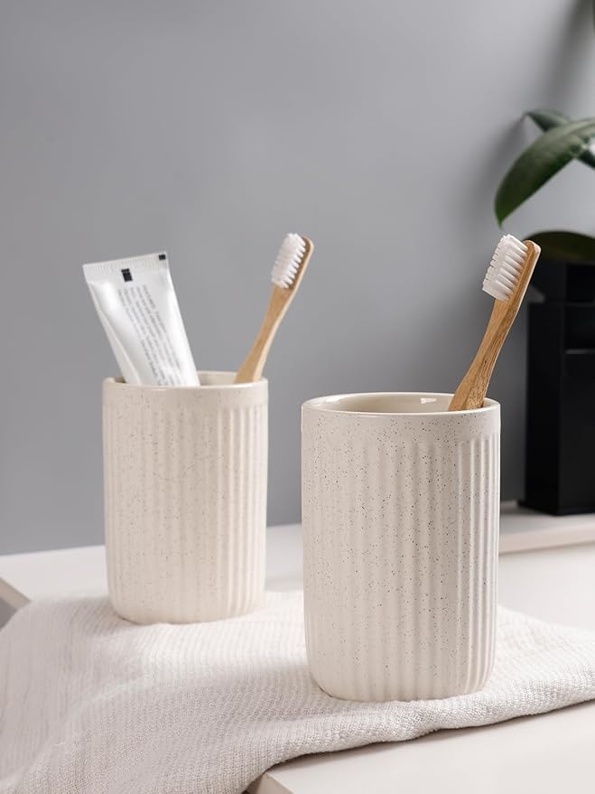 Bosilunlife Soap Dispenser and Toothbrush Holder Set - 11Oz Foam Soap Dispenser - Image 7